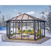 Lusthus Garda 23m² - Fristående växthus