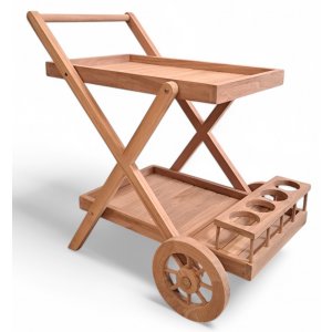Saltö serveringsvagn i teak - Barvagn i teak