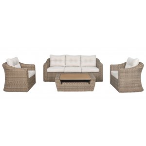 Malibu XL Loungegrupp - Nature / Beige