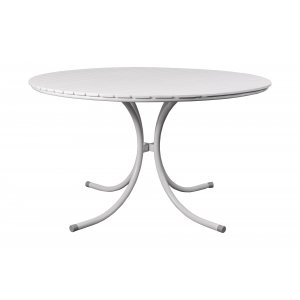 Holmsund bord runt Ø130 cm vit