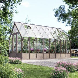 Växthus Ophelia i trä - 11 m²