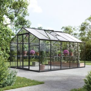Växthus Titan - 7,7 m² + Växthusrengöring