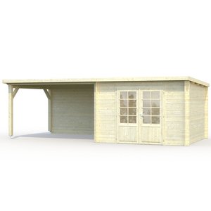 Attefallshus Ella 8,7+10,0 m² - Inget golv