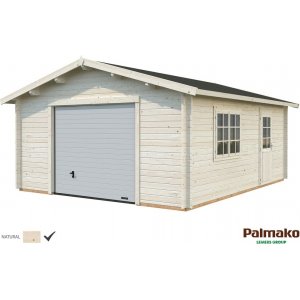 Garage Roger med takskjutport - 23,9 m²