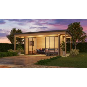 Attefallshus Katja D .V2 - 23,1 m²
