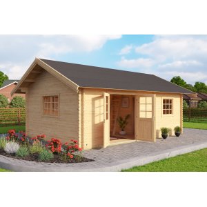 Attefallshus Lina Guld - 24,3 m²