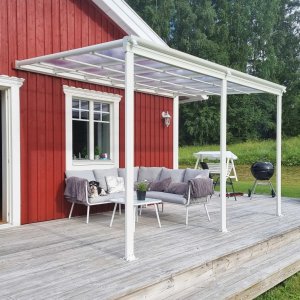 Altantak 370 x 250 x 212 cm - Vit