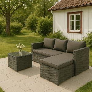 Loungegrupp - Östhammar | Grå konstrotting