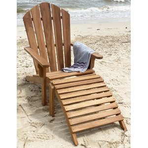 Saltö - Däckstol i teak + Textilimpregnering för utemöbler