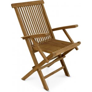 Saltö - Teakstol med armstöd + Textilimpregnering för utemöbler