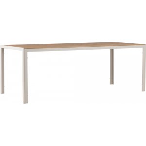 Chania matbord 205 x 90 cm - Beige + Textilimpregnering för utemöbler