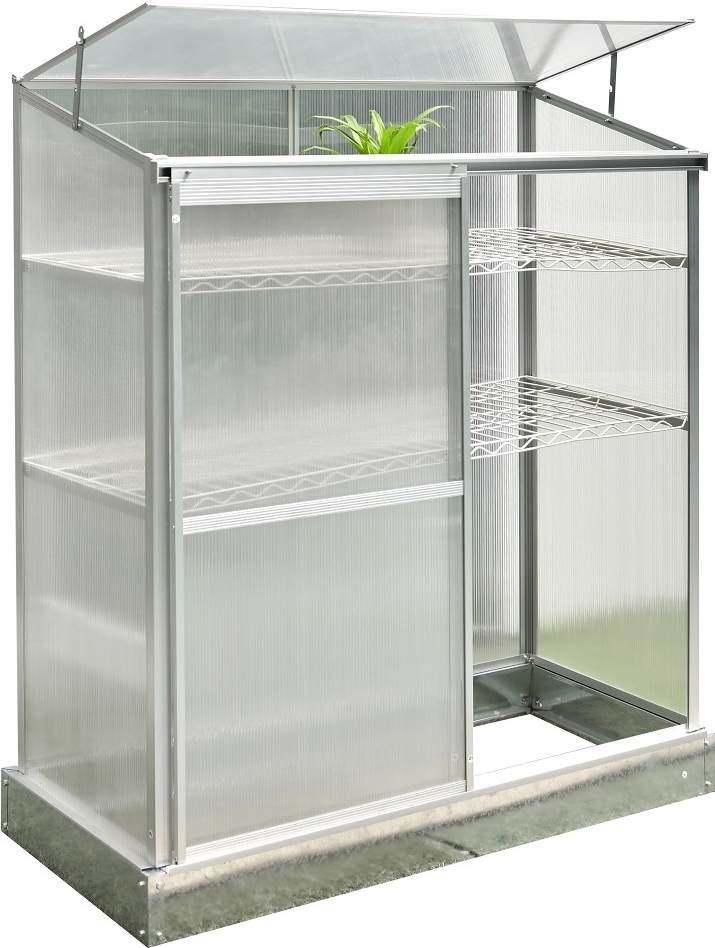 Miniväxthus Lean - 1,5 m² + Växthusrengöring