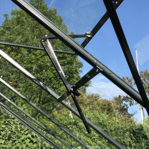 Automatisk fönsteröppnare växthus temperaturstyrd ventilation